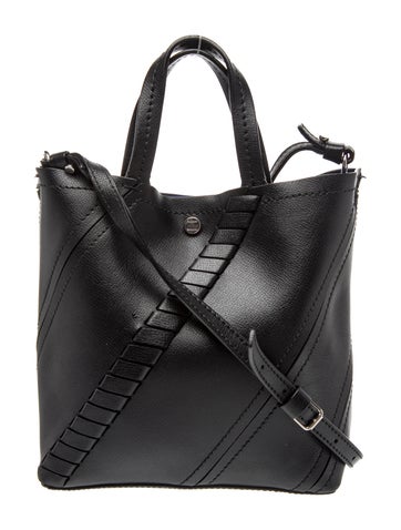 Leather Top Handle Bag
