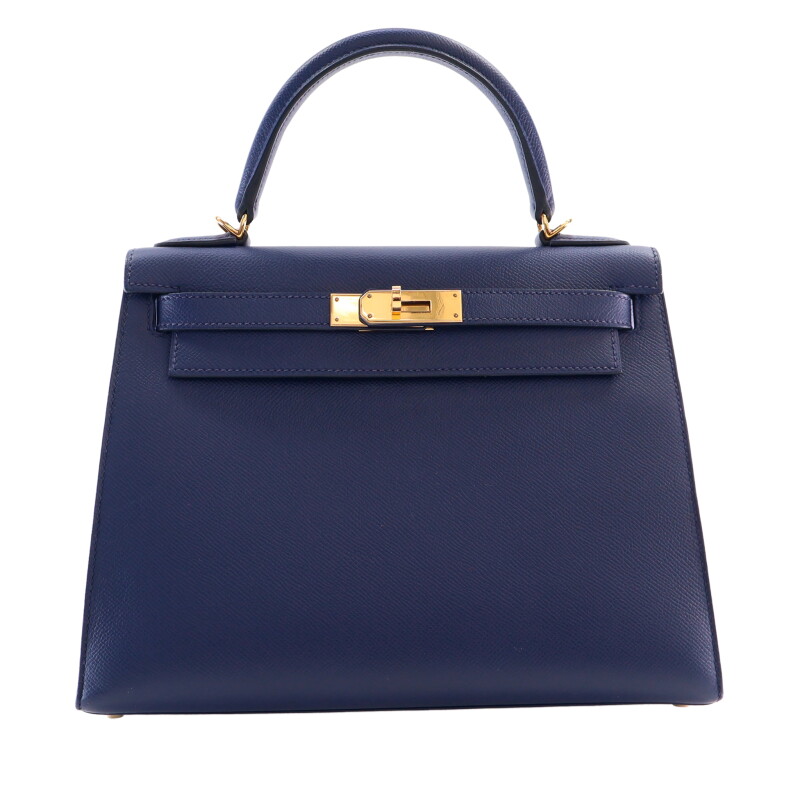 Bleu Indigo Sellier Epsom Kelly 28 Gold Hardware, 2014