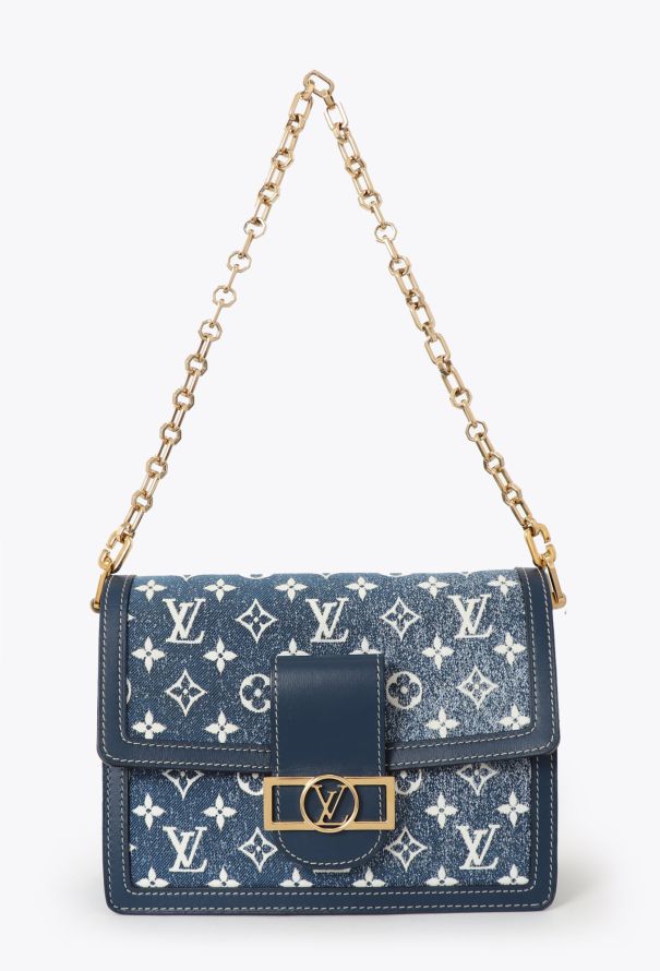 Louis Vuitton 2022 Denim Dauphine MM Bag