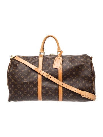 LV Monogram Keepall Bandouliere 55