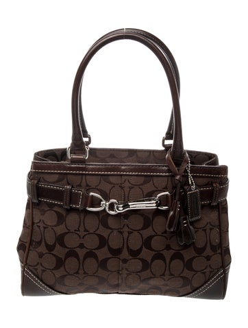 Canvas Top Handle Bag