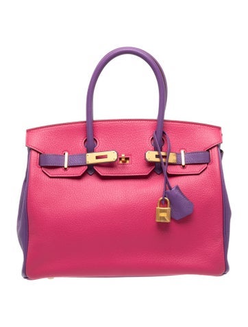 Hermes Special Order Chevre Mysore Verso Birkin 30