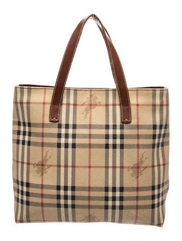 Haymarket Check Top Handle Bag