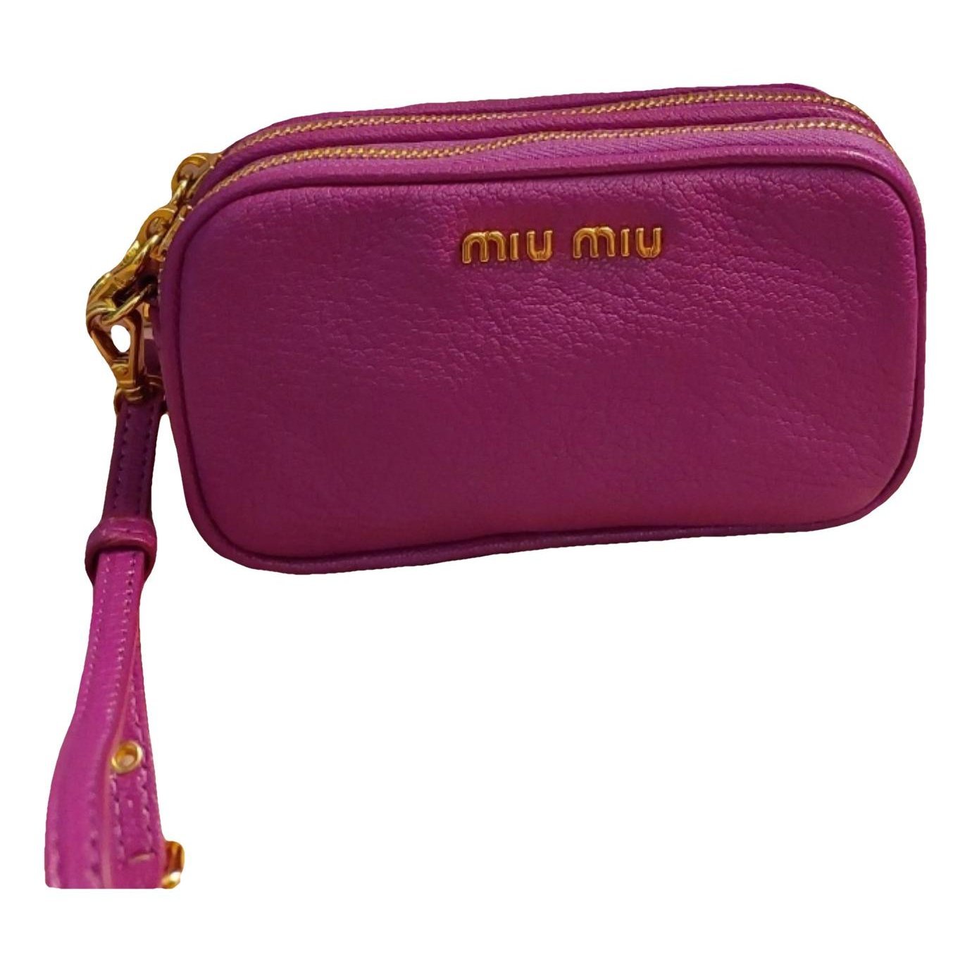 Leather mini bag