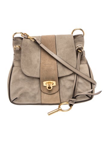 Suede Shoulder Bag
