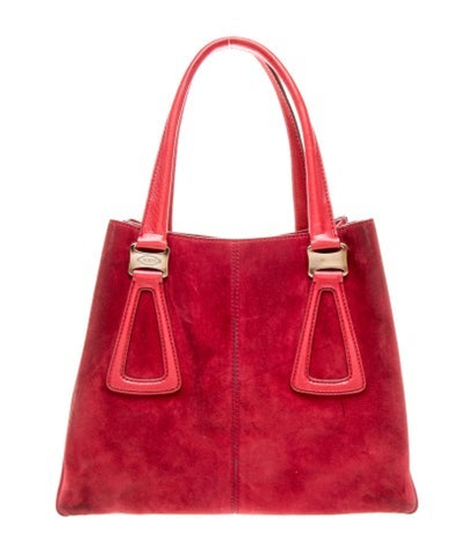 Tod's S Suede Top Handle Bag