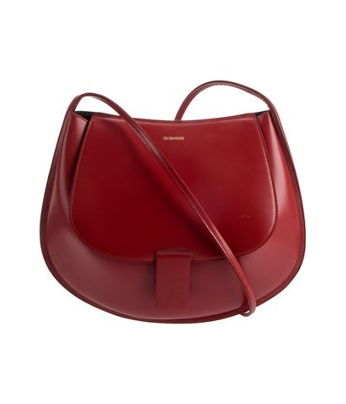 Jil Sander Sander Leather Crossbody Bag