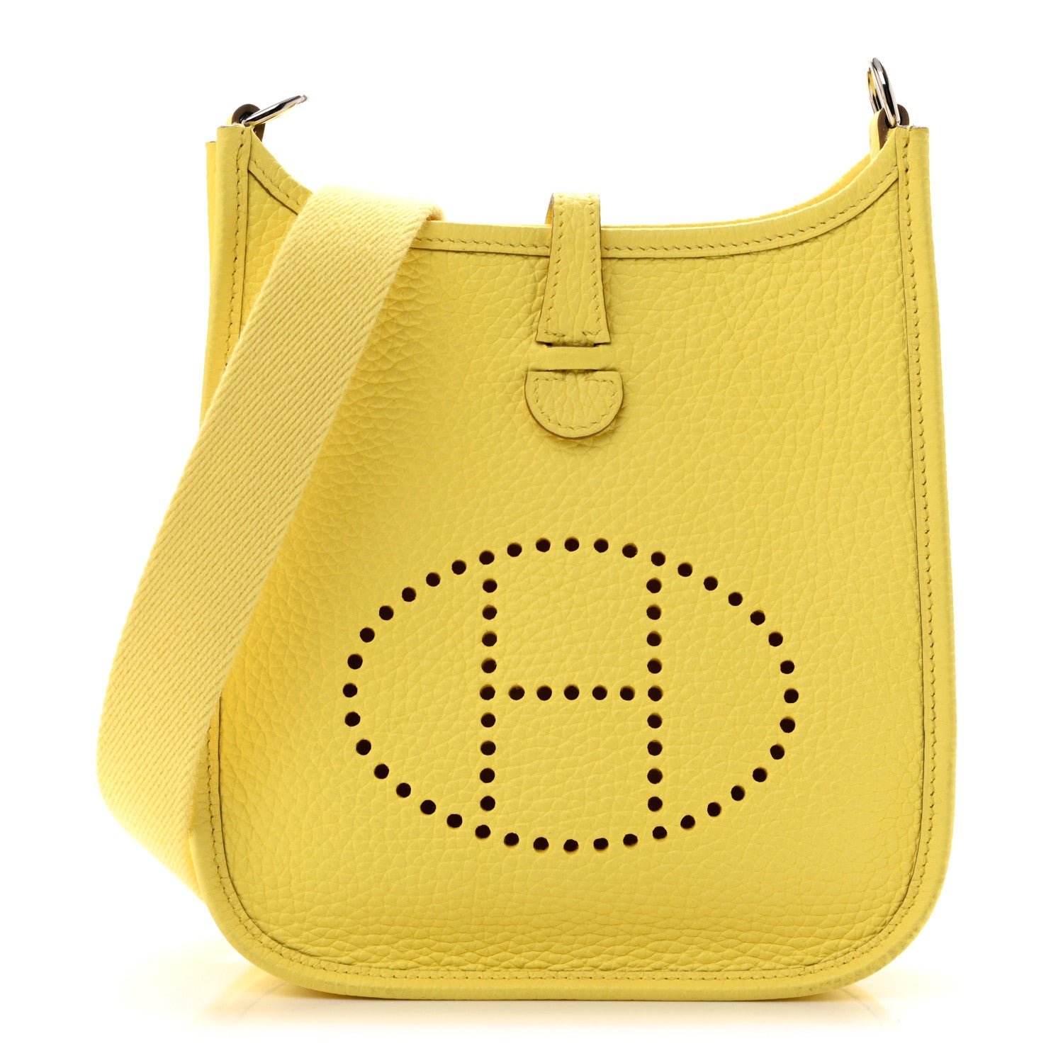 Hermes Taurillon Clemence Evelyne TPM Lime