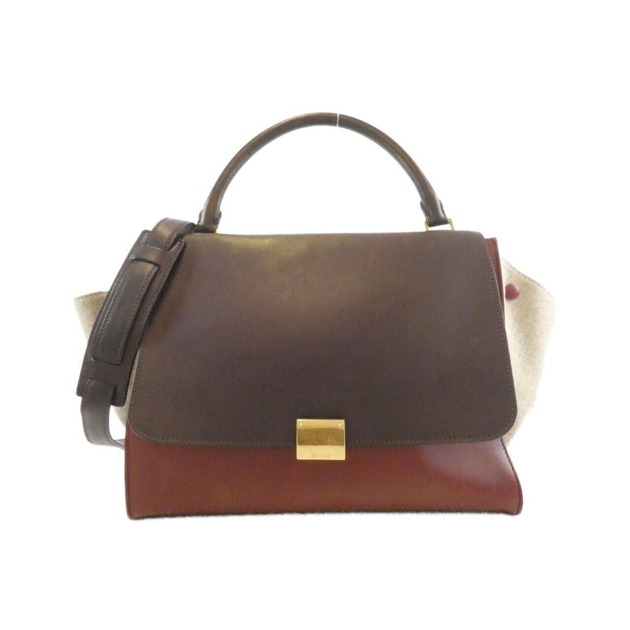 Celine Celine Trapeze Linen Bag 169542PTC