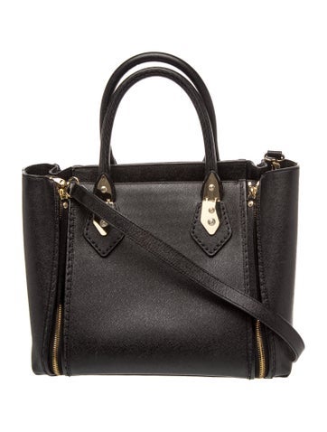 Leather Top Handle Bag