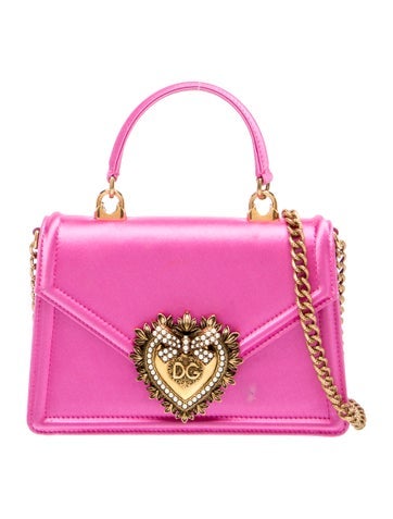 Dolce & Gabbana Satin Top Handle Bag