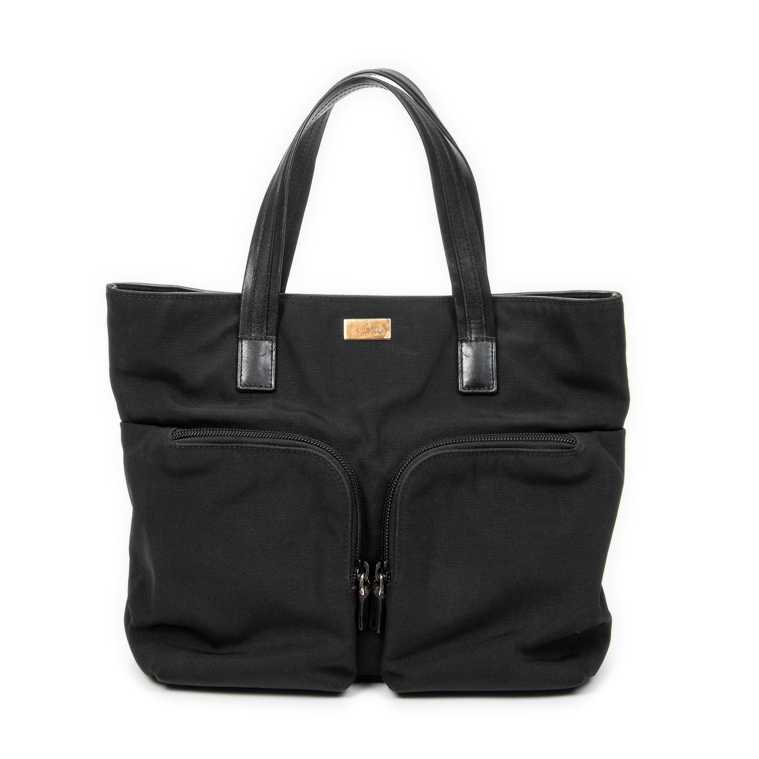 Canvas Double Pocket Tote