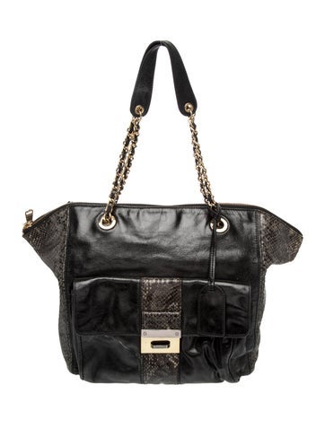 Badgley Mischka Leather Tote