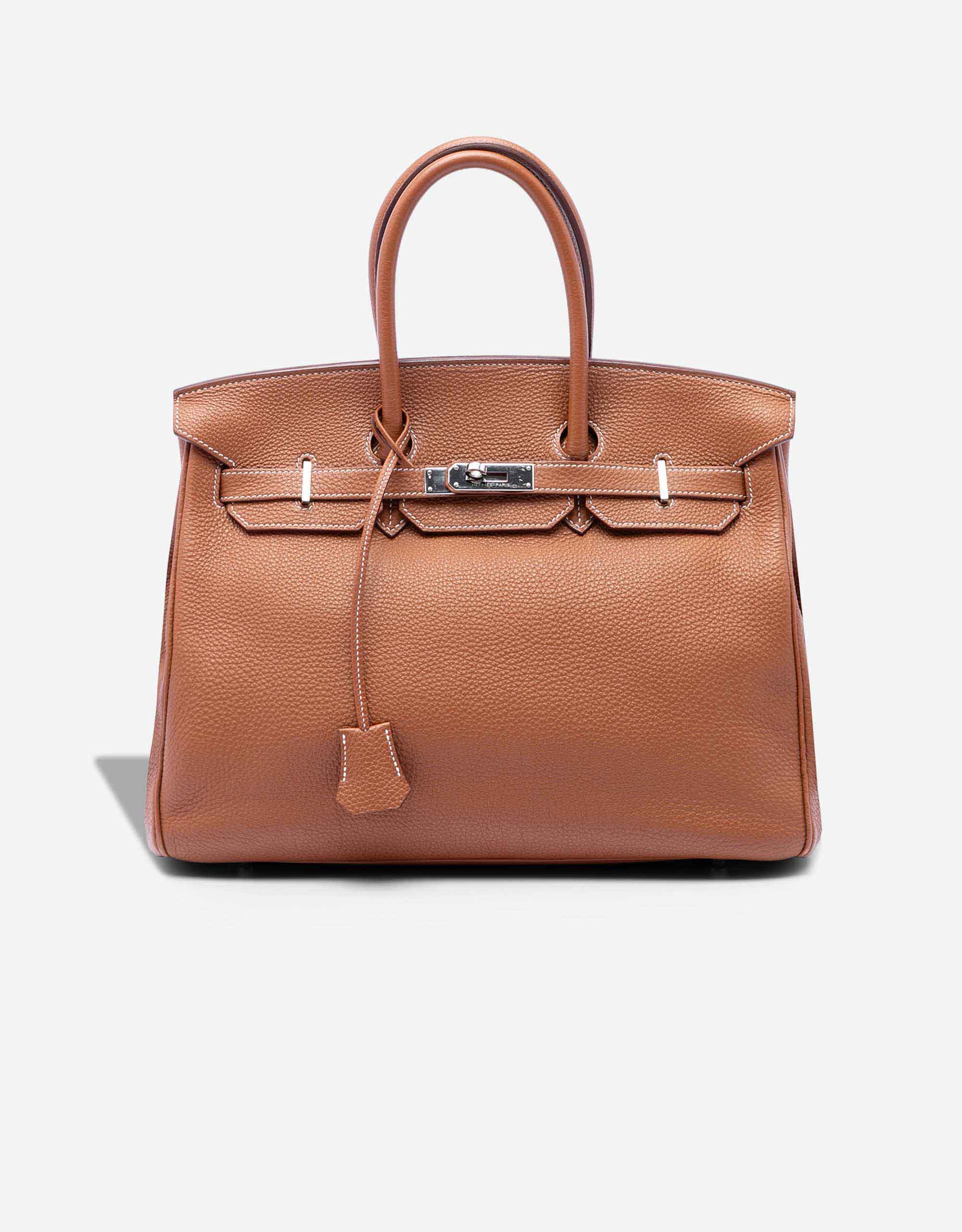 Hermes 
		Birkin 35 Togo Gold    