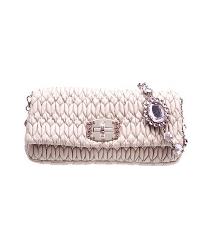 Miu Miu Miu Lambskin Nappa Matelasse