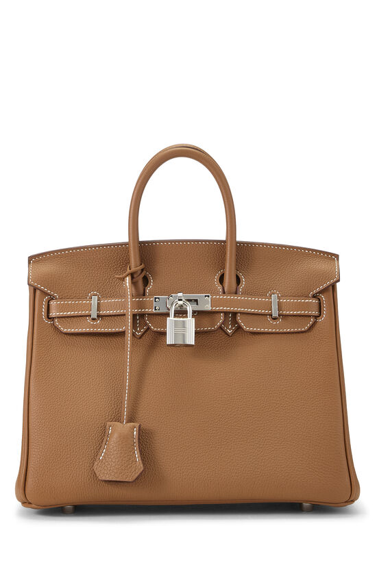 Hermes Gold Togo Birkin 25