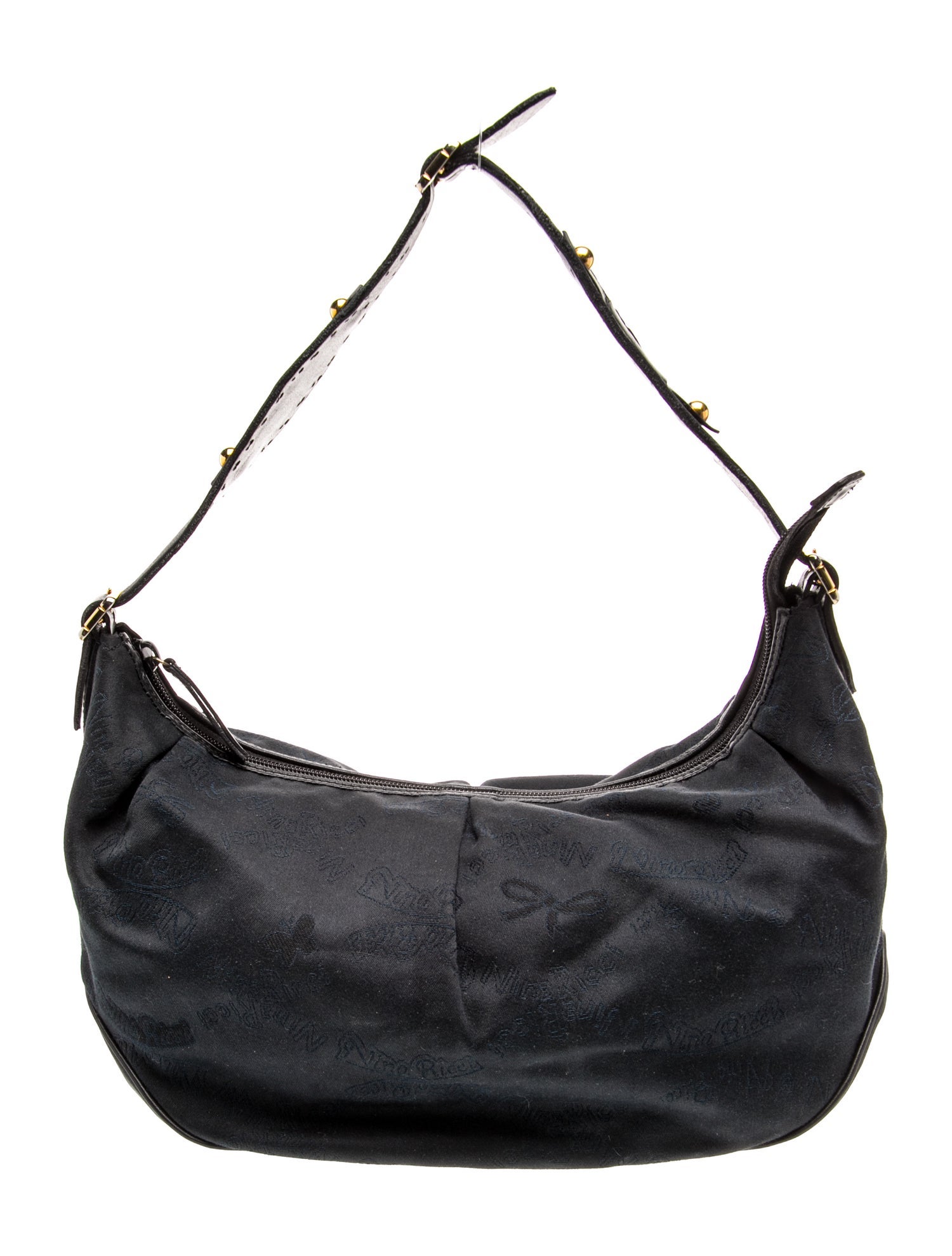 Nina Ricci Leather Shoulder Bag Vintage