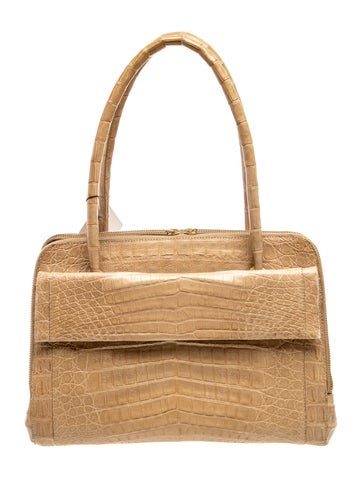 Nancy Gonzalez Crocodile Top Handle Bag w/ Tags