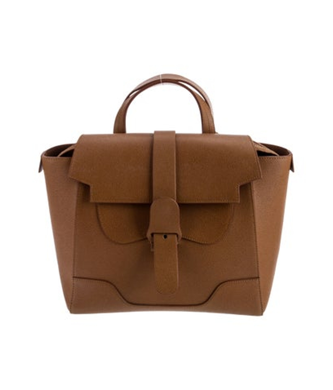 Senreve Leather Top Handle Bag