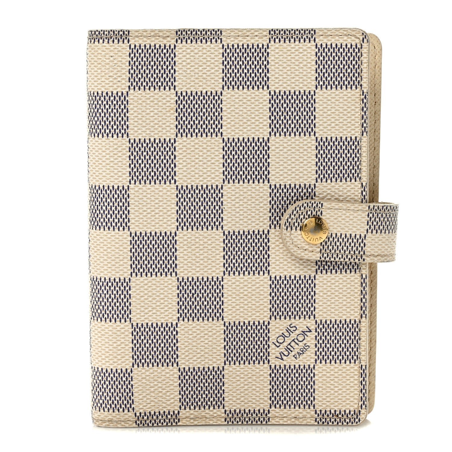 Louis Vuitton Damier Azur Small Ring Agenda Cover