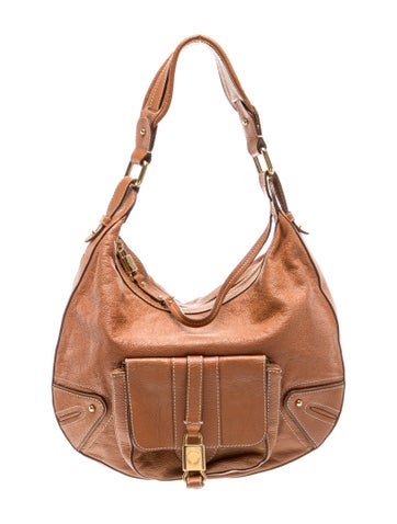 Leather Top Handle Bag