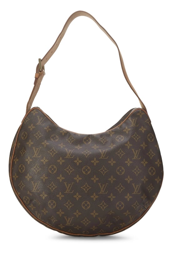 Monogram Canvas Croissant GM