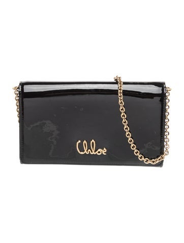 Patent Leather Minaudière