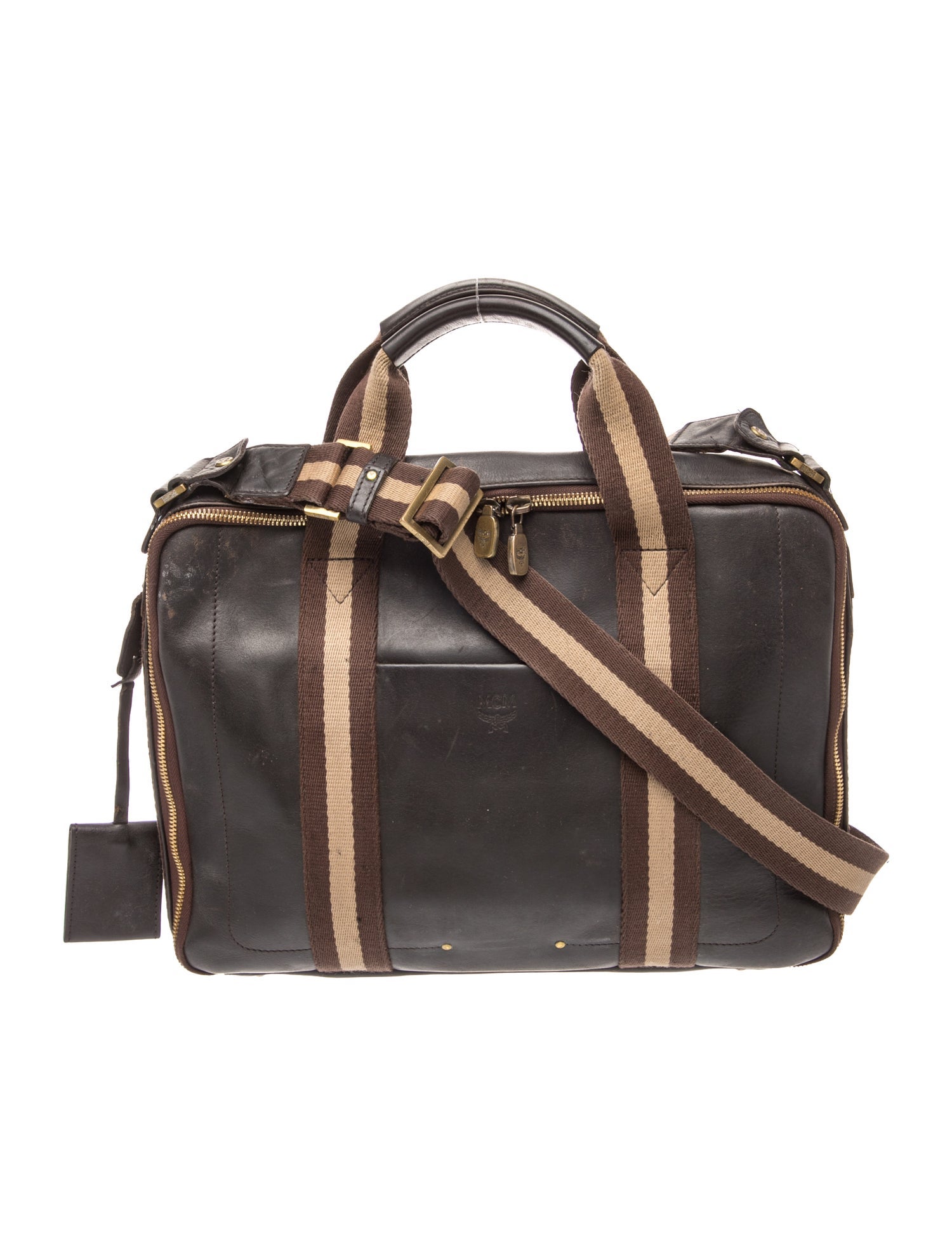 MCM Leather Briefcase
