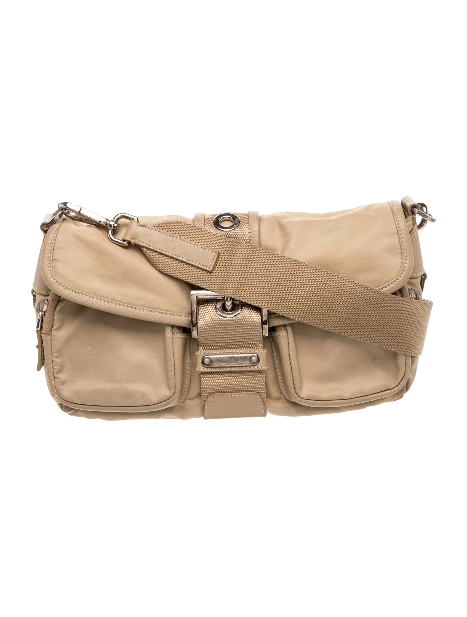 Tessuto Nylon Crossbody Bag
