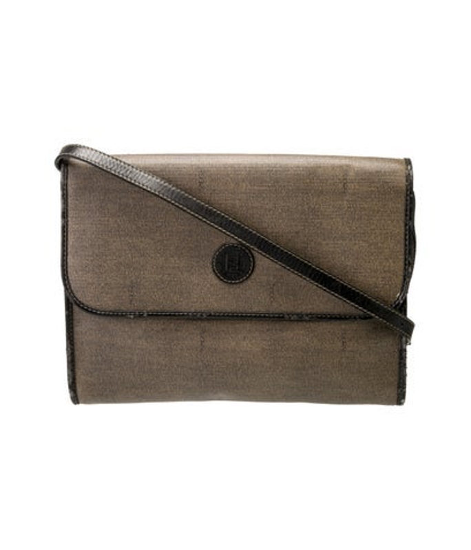 Fendi Leather Messenger Bag