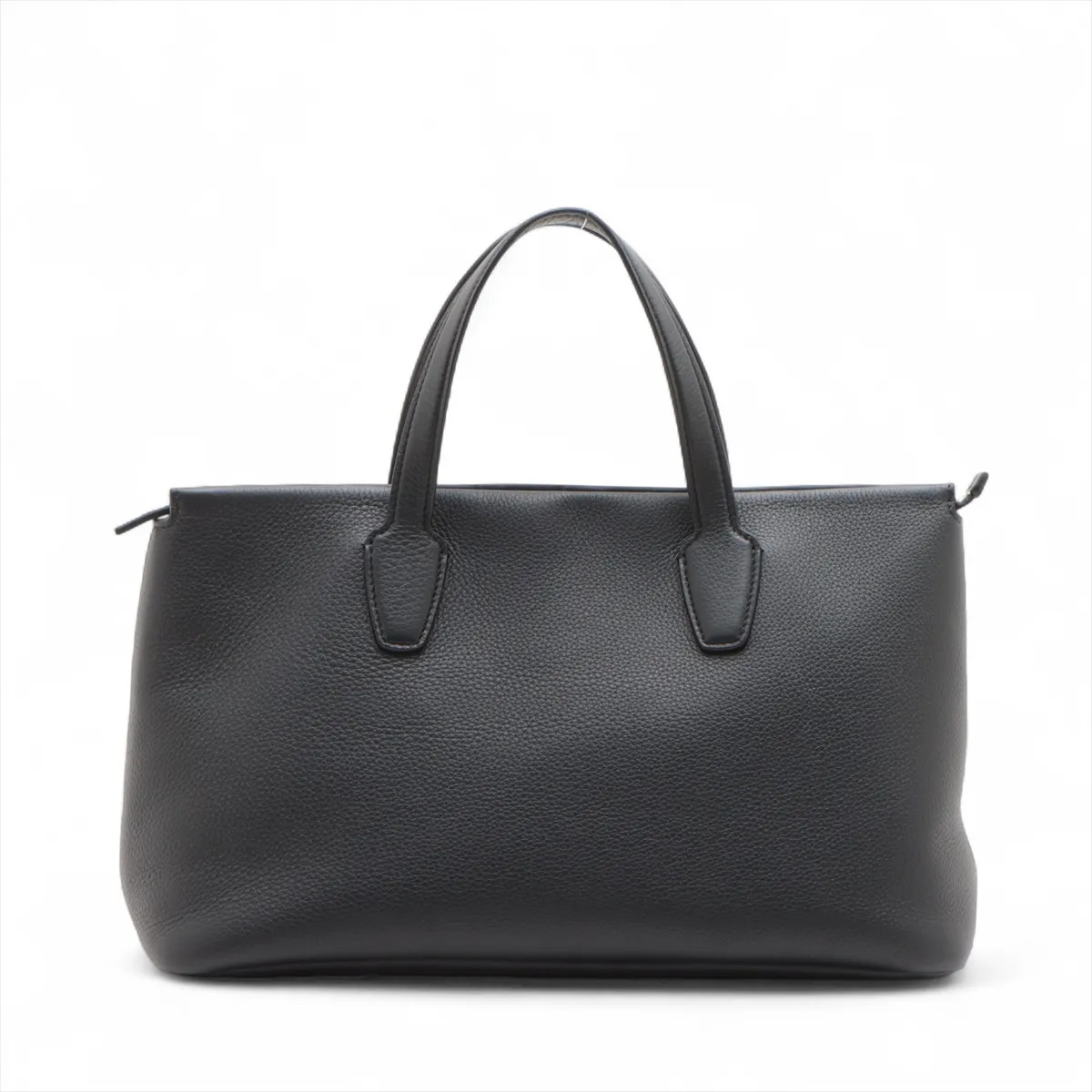 The Row Marcel Leather Hand bag Black