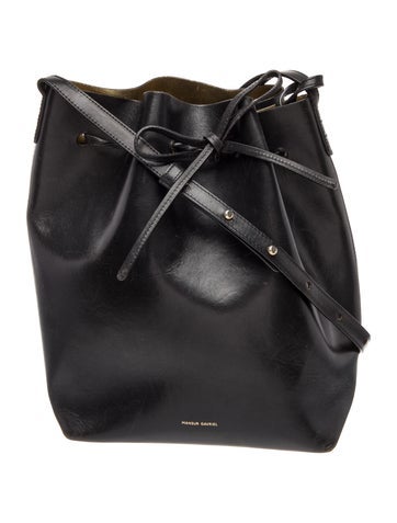 Leather Bucket Bag