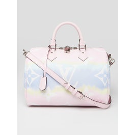 Louis Vuitton Louis Vuitton Pastel Monogram Giant Canvas Escale Speedy Bandouliere 30 Bag