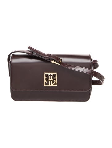 Anine Bing Leather Crossbody Bag