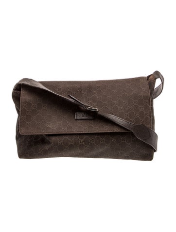 GG Canvas Messenger Bag