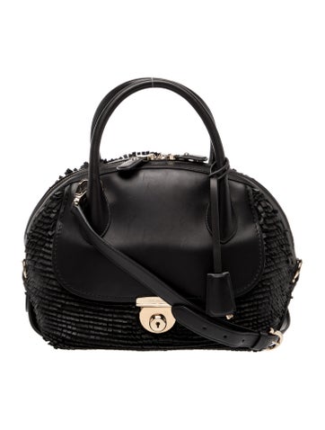 Gancio Top Handle Bag