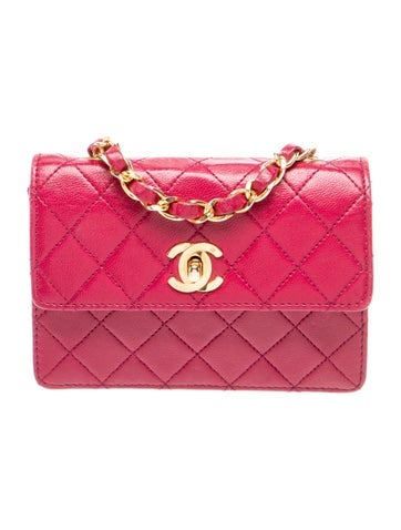 Mini Quilted CC Flap Bag