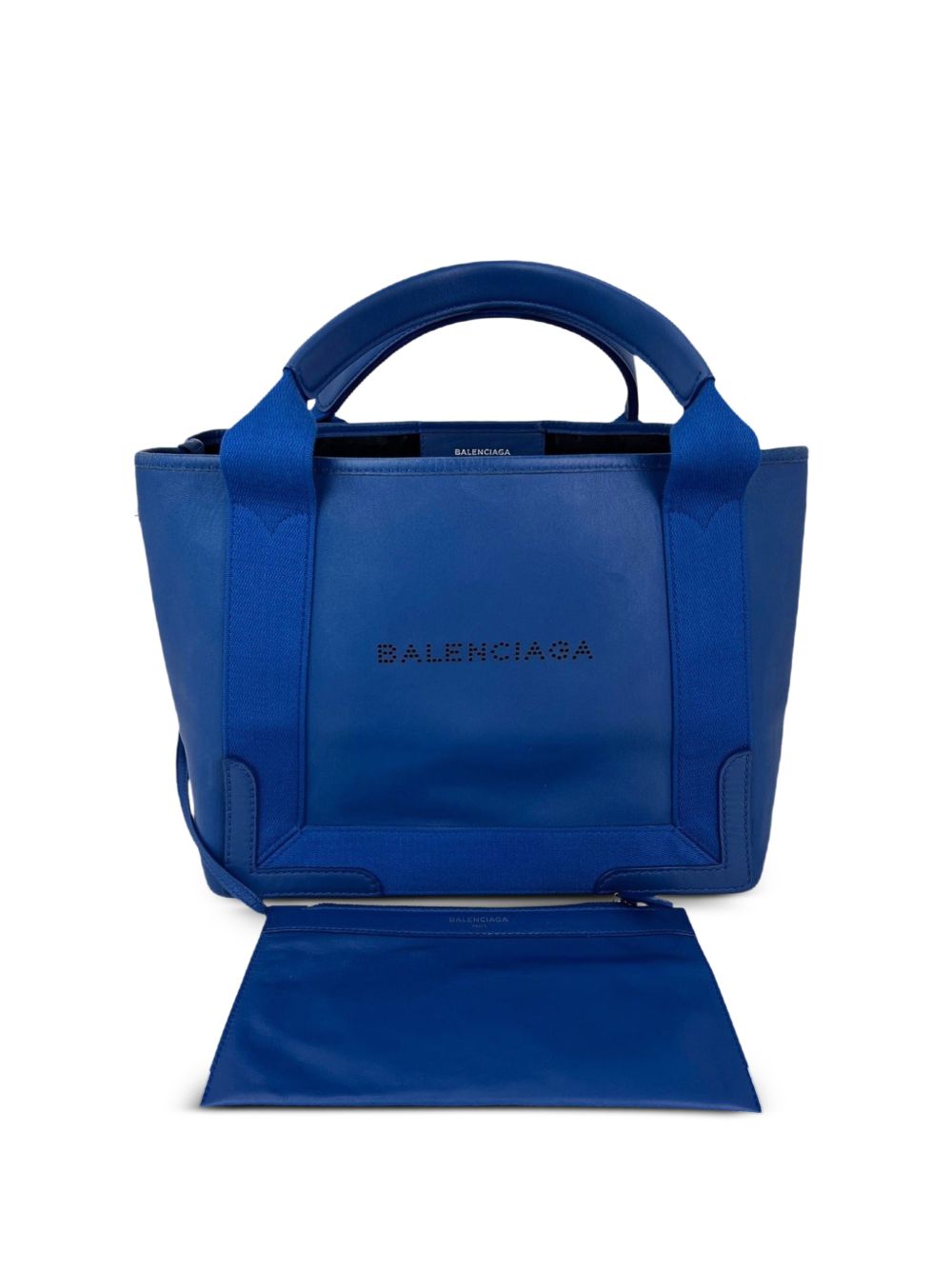 calfskin removable-pouch tote bag
