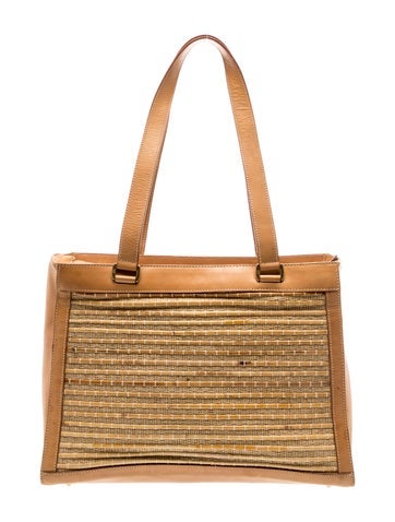 Straw Tote Vintage