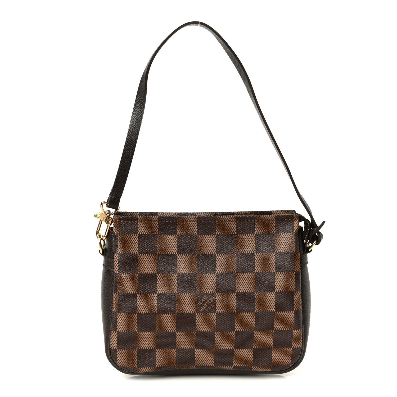 Louis Vuitton Damier Ebene Trousse Make Up Bag Pochette