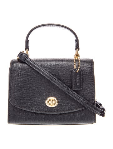 Leather Top Handle Bag
