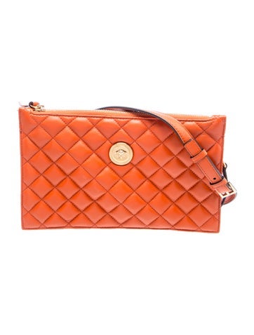 Versace Leather Clutch