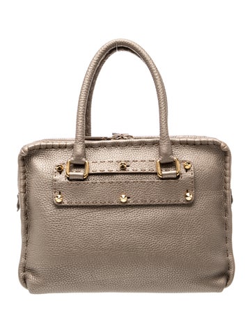 Leather Top Handle Bag Selleria