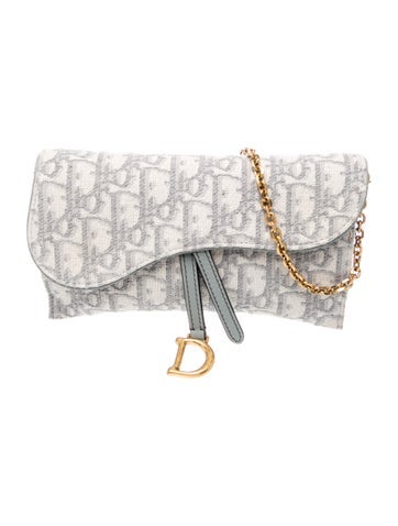 Oblique Jacquard Wallet on Chain