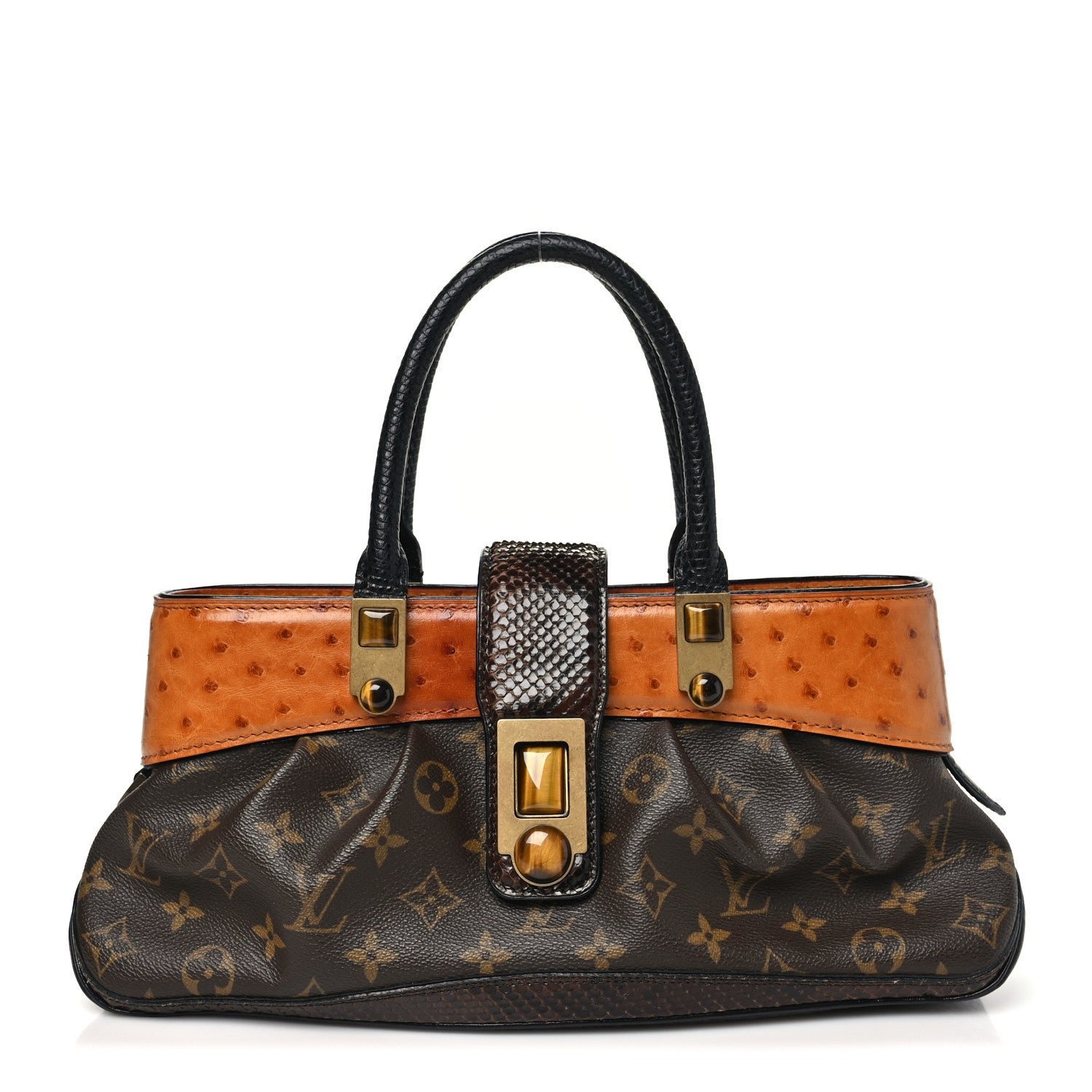 Louis Vuitton Monogram Ostrich Macha Waltz