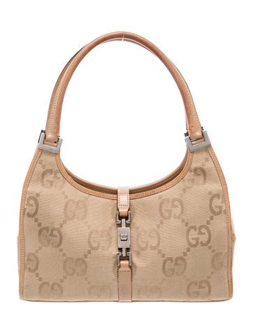 GG Canvas Bardot Medium Vintage