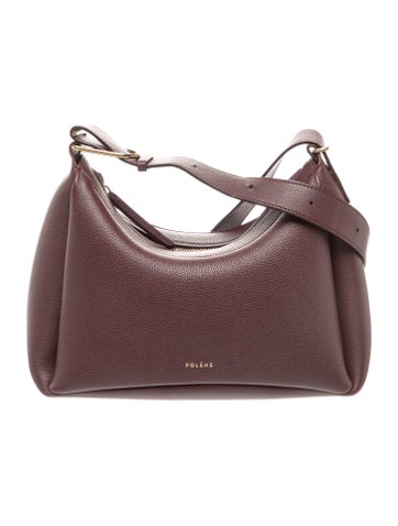 Polene Leather Umi Crossbody Bag Small