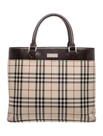 Nova Check Top Handle Bag