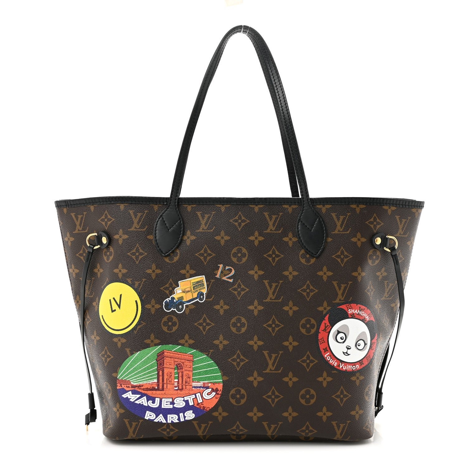 Louis Vuitton Monogram My LV World Tour Neverfull MM