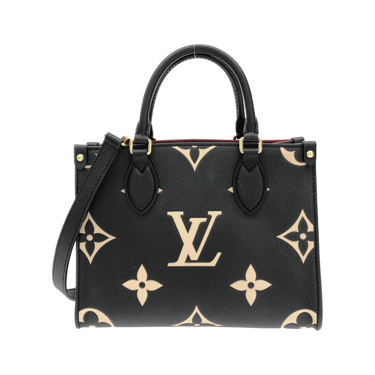 Louis Vuitton Bicolor Monogram Empreinte On-the-Go PM M45659 Bag